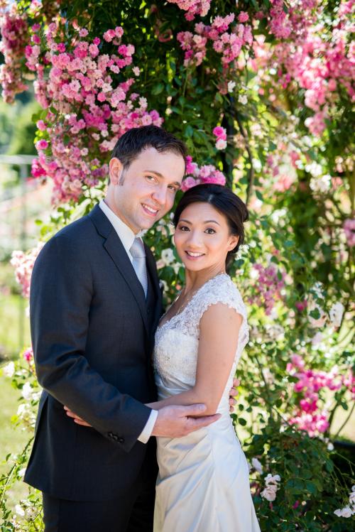 Dosha Bride PDX Hair and Makeup Photography Wedding Day Aveda Styling Updo