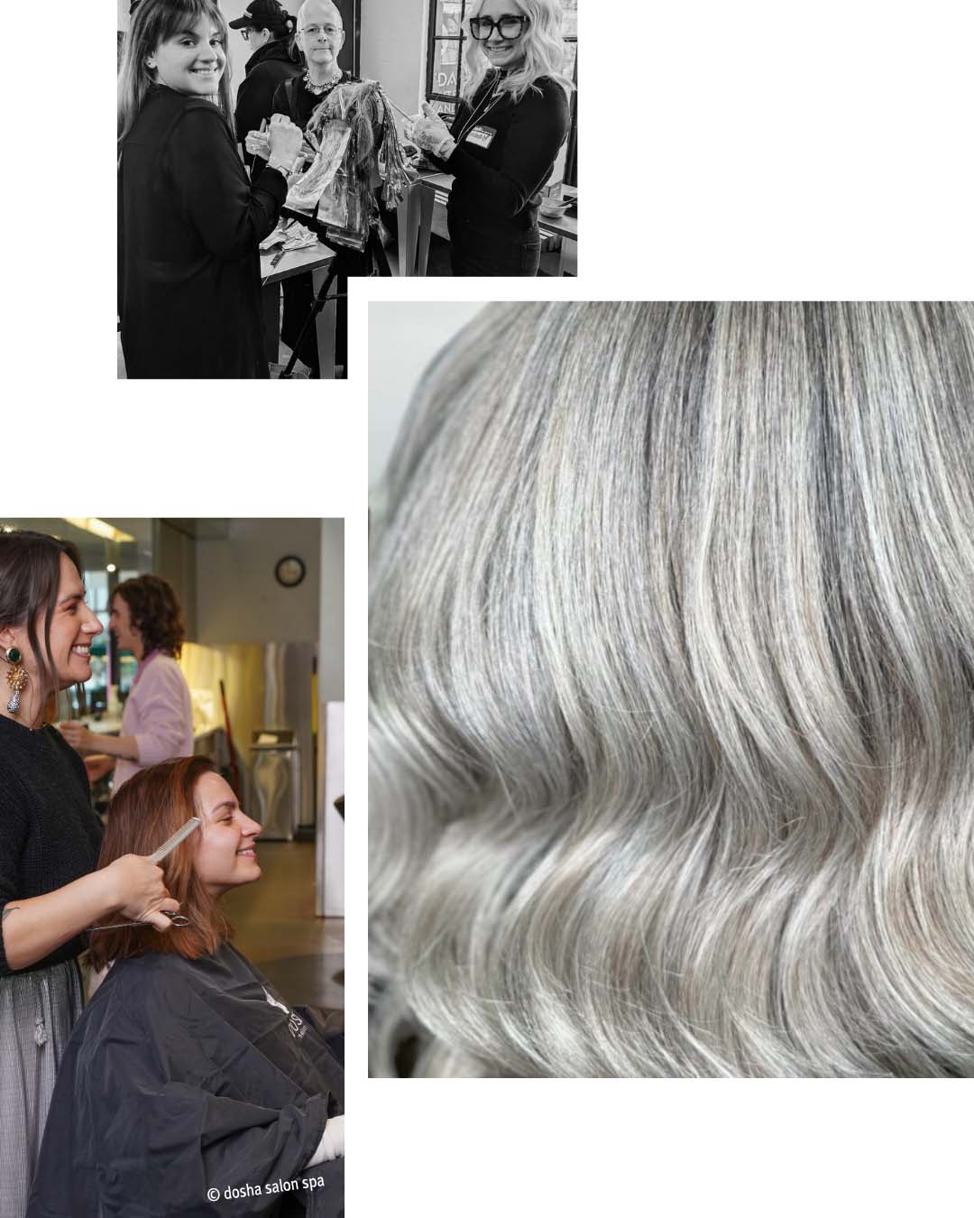 grey blonding consultations