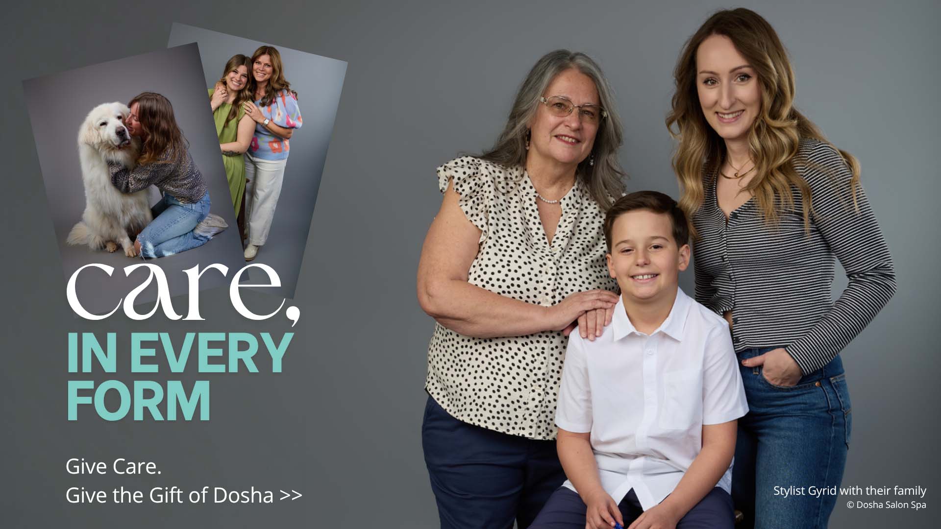 This Mother's day Give Care, the families of our Dosha team