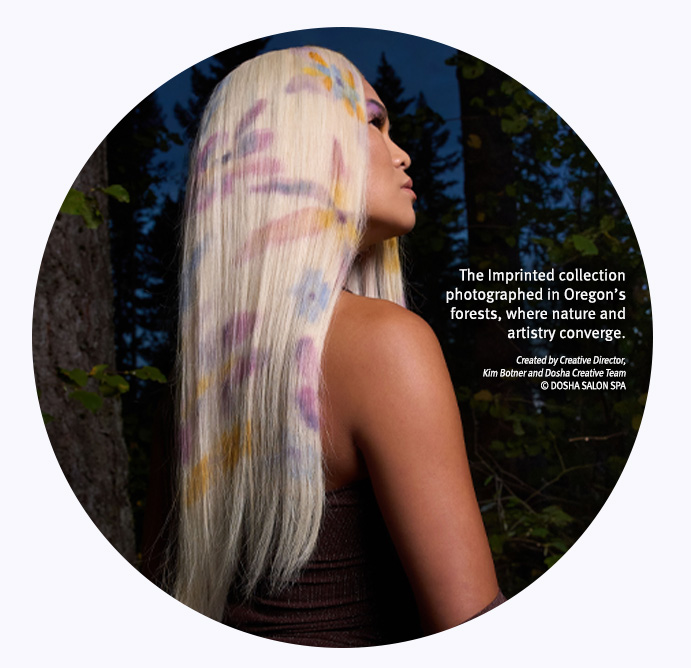 Painted hair by Kim Botner