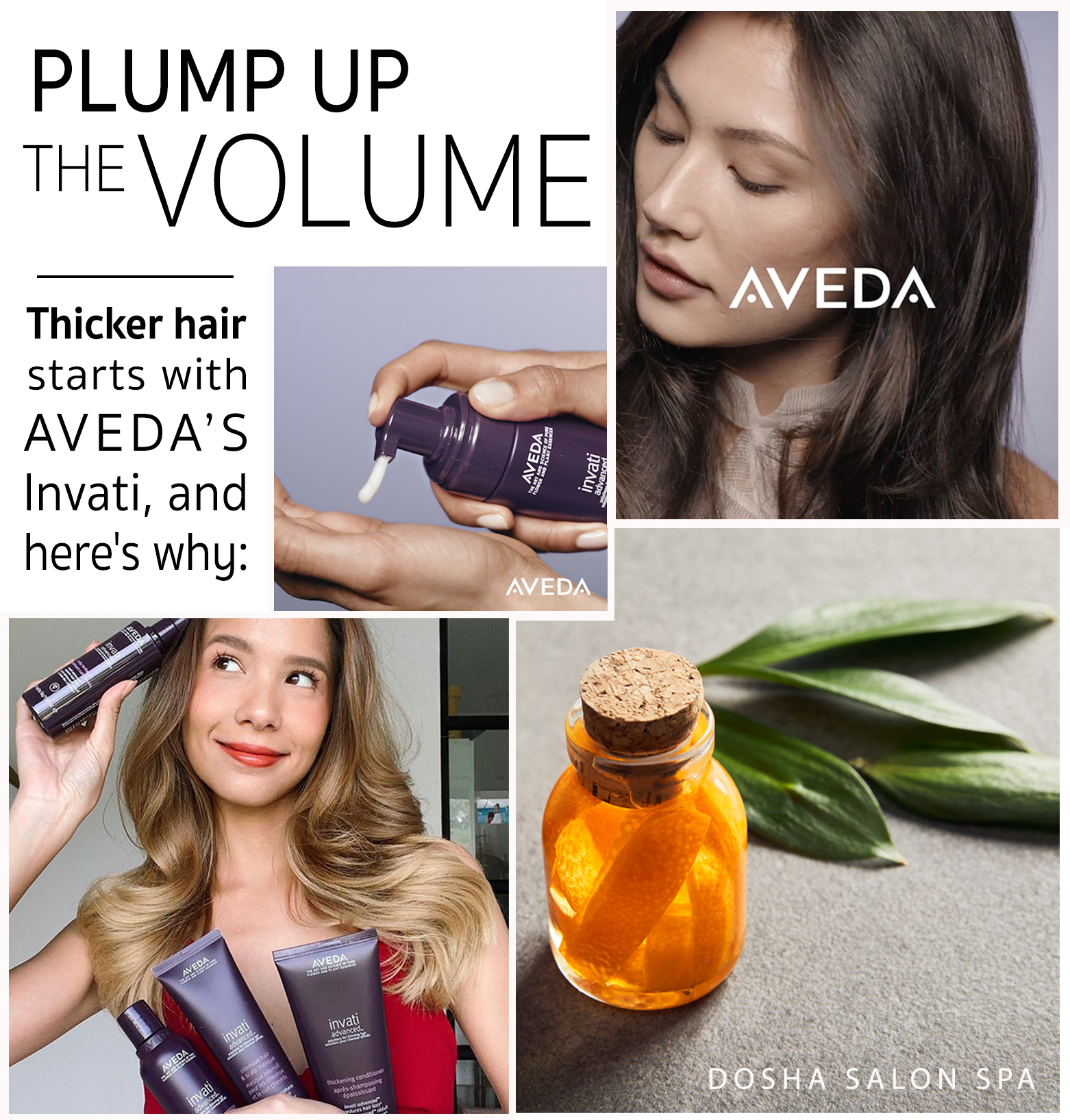 May Favorite Invati™ thickening foam