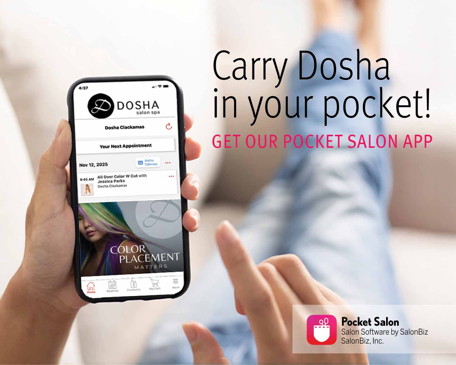 image of dosha pocket salon app download