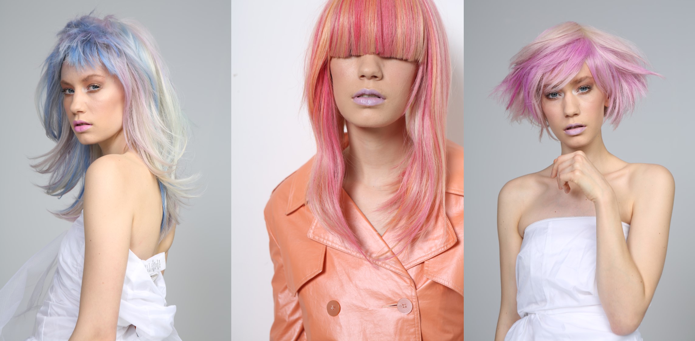 wig, haircut, color, pastel, highlights, fashion